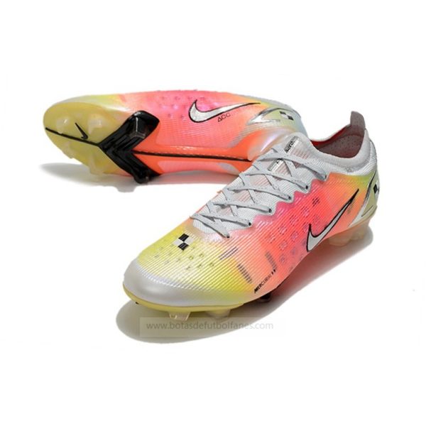 Nike Mercurial Vapor XIV Elite FG Blanco Rosa Plata